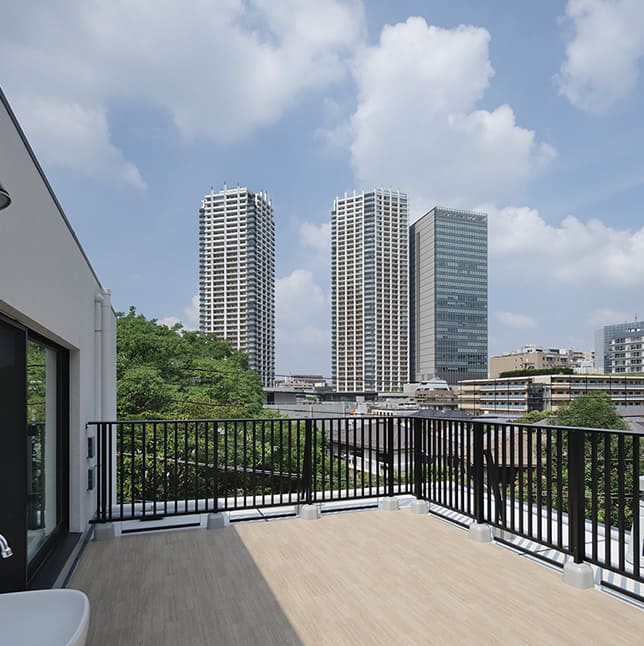 IPSE目黒 Eタイプ(403号室) ルーフバルコニー