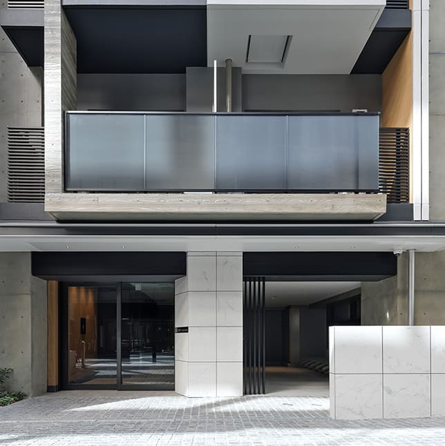 IPSE御成門 アプローチ