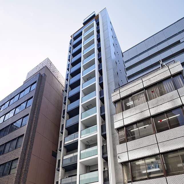 IPSE御成門 北西面外観