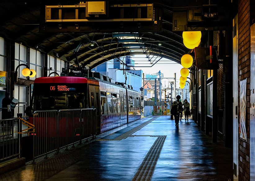 東急世田谷線三軒茶屋駅